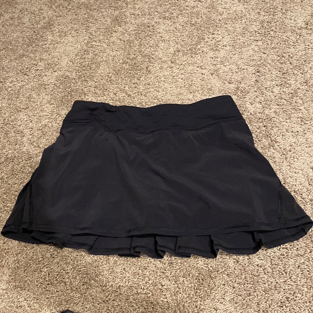 Black Lululemon Tennis Skirt